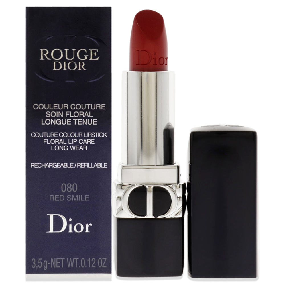 Rouge Dior Couture Satin Lipstick - 080 Red Smile by Christian Dior for